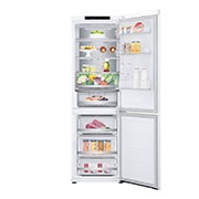 LG 1.86M 344L Jääkaappipakastimet (Valkoinen ) - Energialuokka D, Nature Fresh, Door Cooling+™ ja Smart Diagnosis™, Etuylhäällä avoin ruoka, GBV7180DSW, thumbnail 3