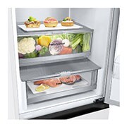 LG 1.86M 344L Jääkaappipakastimet (Valkoinen ) - Energialuokka D, Nature Fresh, Door Cooling+™ ja Smart Diagnosis™, Laatikon ruoka, GBV7180DSW, thumbnail 5