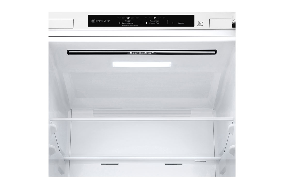 LG GBP62SWNGN 2.03M 384L Jääkaappipakastimet (Valkoinen) - EnergialuokkaD, Door Cooling™ja Smart Diagnosis™, dispaly view, GBP62SWNGN, thumbnail 7