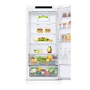 LG GBP62SWNGN 2.03M 384L Jääkaappipakastimet (Valkoinen) - EnergialuokkaD, Door Cooling™ja Smart Diagnosis™, top view with food, GBP62SWNGN, thumbnail 11