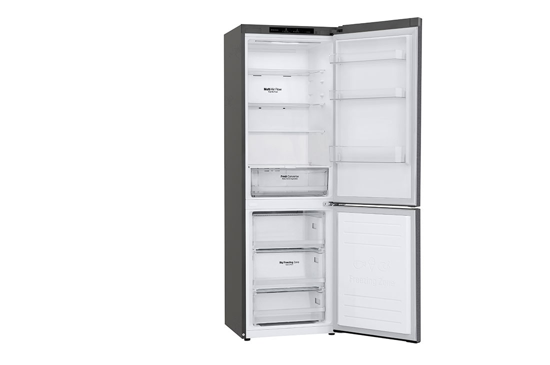 LG GBP61DSPGN 1.86M 341L Jääkaappipakastimet (Dark Silver) - Energialuokka D, Door Cooling™ja Smart Diagnosis™, side view, GBP61DSPGN, thumbnail 10