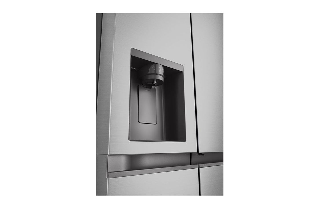 LG 641L Door in Door™ Side by Side (Prime Silver), Energialuokka E, Vesi/jää vesijohtoliitännällä, Smart Diagnosis™ , GSJC41PYPE, thumbnail 11