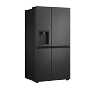 LG 641L Side by Side (Matte Black), Energialuokka E, Vesi/jää ilman vesijohtoliitäntää, Smart Diagnosis™ , right view , GSJC41EPPE, thumbnail 13