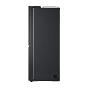 LG 641L Side by Side (Matte Black), Energialuokka E, Vesi/jää ilman vesijohtoliitäntää, Smart Diagnosis™ , side view , GSJC41EPPE, thumbnail 14