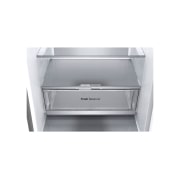 LG 1.86M 344L Jääkaappipakastimet (Prime Silver) - Energialuokka D, Nature Fresh, Door Cooling+™ ja Smart Diagnosis™, front empty view, GBV7180DPY, thumbnail 7