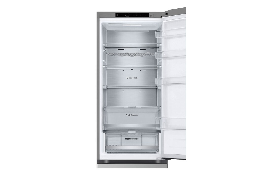 LG 2.03M 387L Jääkaappipakastimet (Prime Silver ) - Energialuokka D, Nature Fresh, Door Cooling+™ ja Smart Diagnosis™, GBV7280DPY, thumbnail 9