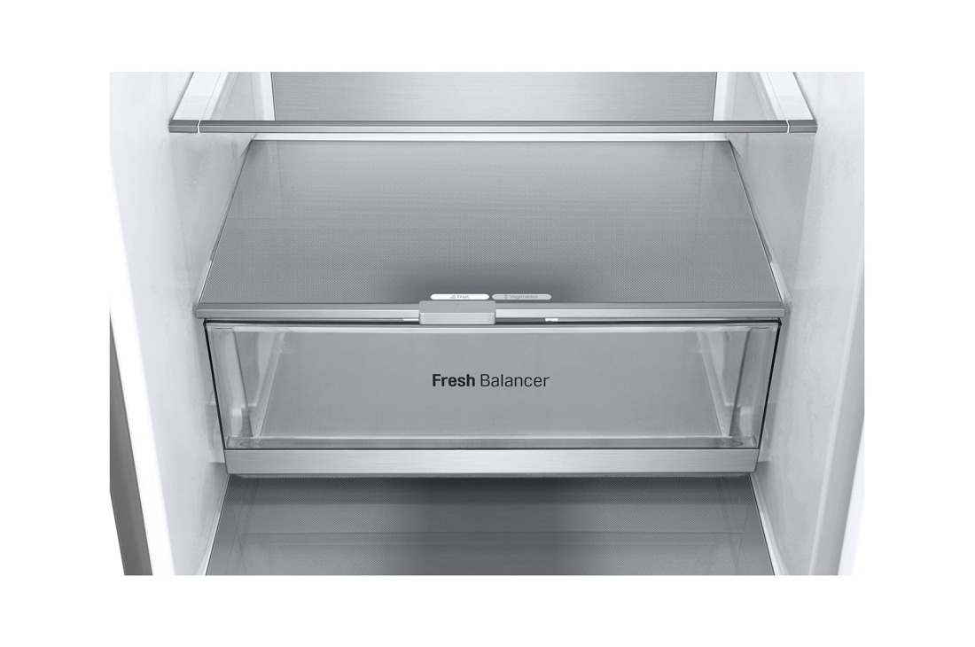 LG 2.03M 387L Jääkaappipakastimet (Prime Silver ) - Energialuokka D, Nature Fresh, Door Cooling+™ ja Smart Diagnosis™, GBV7280DPY, thumbnail 13