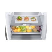 LG 2.03M 387L Jääkaappipakastimet (Prime Silver ) - Energialuokka D, Nature Fresh, Door Cooling+™ ja Smart Diagnosis™, GBV7280DPY, thumbnail 12