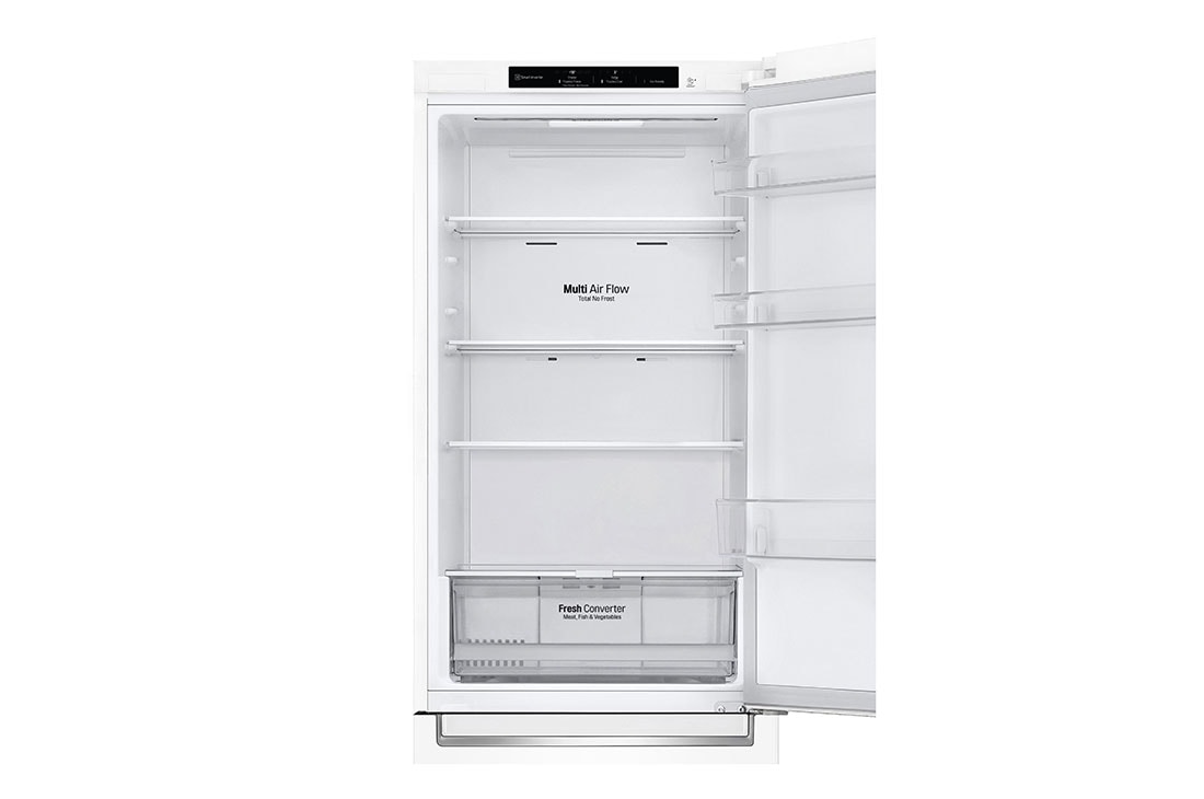 LG GBP61SWPGN 1.86M 341L Jääkaappipakastimet (Valkoinen) - Energialuokka D, Door Cooling™ja Smart Diagnosis™, top detailed view , GBP61SWPGN, thumbnail 11