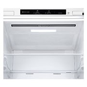 LG GBP61SWPGN 1.86M 341L Jääkaappipakastimet (Valkoinen) - Energialuokka D, Door Cooling™ja Smart Diagnosis™, top view with light , GBP61SWPGN, thumbnail 7