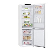 LG GBP61SWPGN 1.86M 341L Jääkaappipakastimet (Valkoinen) - Energialuokka D, Door Cooling™ja Smart Diagnosis™, right view with food, GBP61SWPGN, thumbnail 12