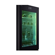 LG 186M 352L Jääkaappipakastimet(Essence Black) - Energialuokka D, InstaView™, Nature Fresh, Door Cooling+™ Smart Diagnosis™ kanssa Wi-Fi, instaview, GBG7190CEV, thumbnail 12