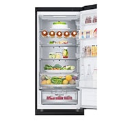 LG 2.03M 387L Jääkaappipakastimet(Matte Black) - Energialuokka D, Door Cooling™ ja Smart Diagnosis™ kanssa Wi-Fi, duct food, GBV5250DEP, thumbnail 9