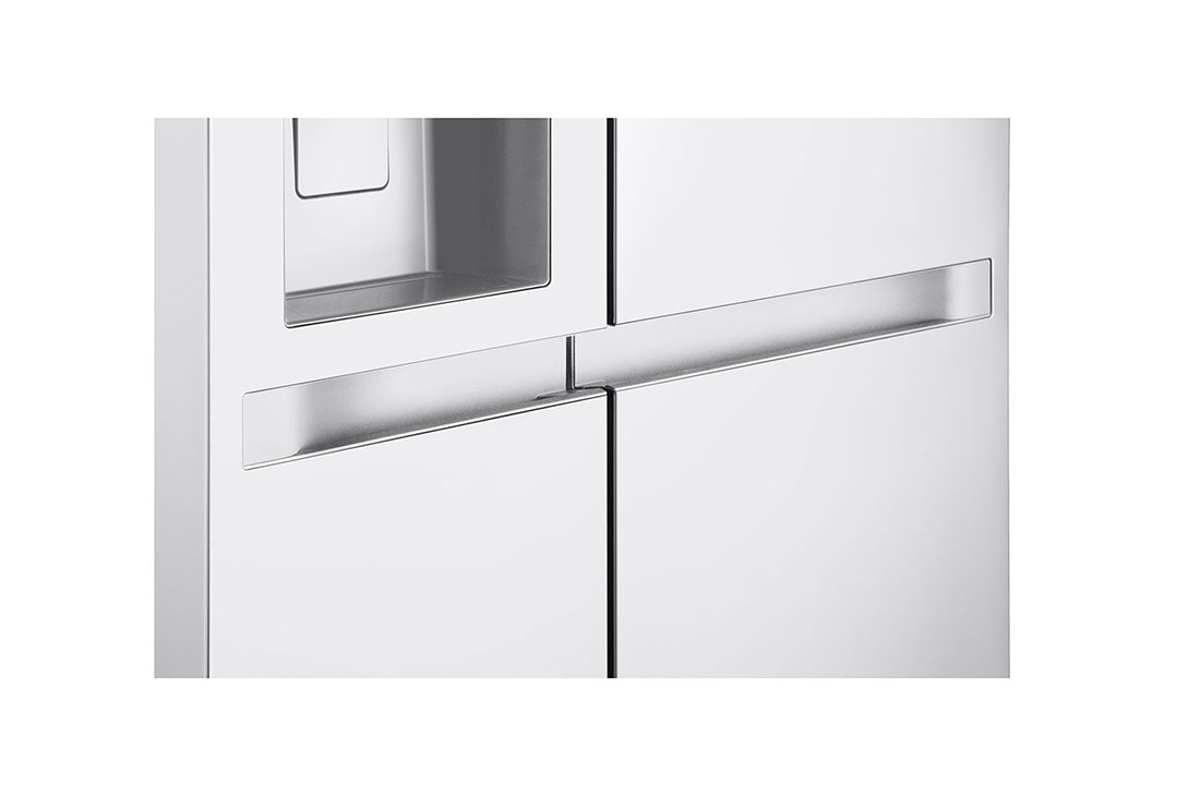 LG 638L Side by Side (Valkoinen), Energialuokka E, Vesi/jää ilman vesijohtoliitäntää, Smart Diagnosis™, Dispenser1, GSLC40SWPE, thumbnail 6