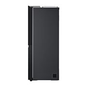 LG 635L InstaView™ Side by Side (Matte Black), Energialuokka E, Vesi/jää ilman vesijohtoliitäntää, Smart Diagnosis™ ja Wi-Fi, side view, GSGV80EPLL, thumbnail 16