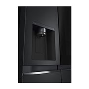 LG 635L InstaView™ Side by Side (Matte Black), Energialuokka E, Vesi/jää ilman vesijohtoliitäntää, Smart Diagnosis™ ja Wi-Fi, receptive view , GSGV80EPLL, thumbnail 6