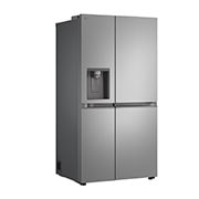 LG 638L Door in Door™ Side by Side (Prime Silver), Energialuokka E, Vesi/jää ilman vesijohtoliitäntää, Smart Diagnosis™ , back view , GSJC40PYPE, thumbnail 13