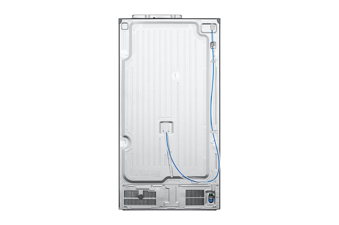 LG 638L Door in Door™ Side by Side (Matte Black), Energialuokka E, Vesi/jää ilman vesijohtoliitäntää, Smart Diagnosis™ , back, GSJC40EPPE, thumbnail 15