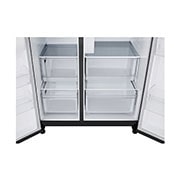 LG 638L Door in Door™ Side by Side (Matte Black), Energialuokka E, Vesi/jää ilman vesijohtoliitäntää, Smart Diagnosis™ , drawer, GSJC40EPPE, thumbnail 9