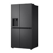 LG 638L Door in Door™ Side by Side (Matte Black), Energialuokka E, Vesi/jää ilman vesijohtoliitäntää, Smart Diagnosis™ , left, GSJC40EPPE, thumbnail 12