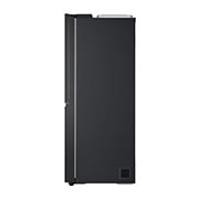 LG 638L Door in Door™ Side by Side (Matte Black), Energialuokka E, Vesi/jää ilman vesijohtoliitäntää, Smart Diagnosis™ , side, GSJC40EPPE, thumbnail 14