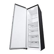 LG                             324L: n Erillinen pakastin (Matte Black) - Energialuokka D, Total No Frost, Express Freeze   , rightperspectiveopen, GFT41MCGSF, thumbnail 9