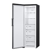 LG                             324L: n Erillinen pakastin (Matte Black) - Energialuokka D, Total No Frost, Express Freeze   , rightsideopen, GFT41MCGSF, thumbnail 12
