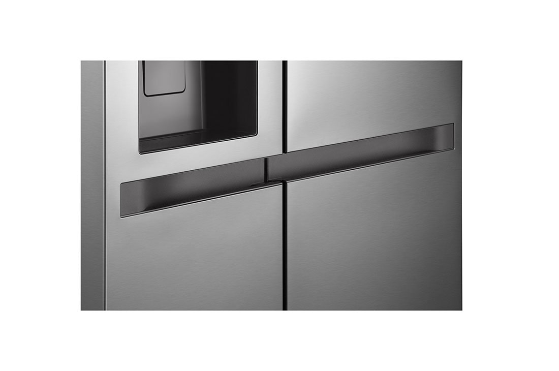 LG 638L Side by Side (Prime Silver), Energialuokka E, Vesi/jää ilman vesijohtoliitäntää, Smart Diagnosis™, Plumbing Filter, GSLC40PYPE, thumbnail 6