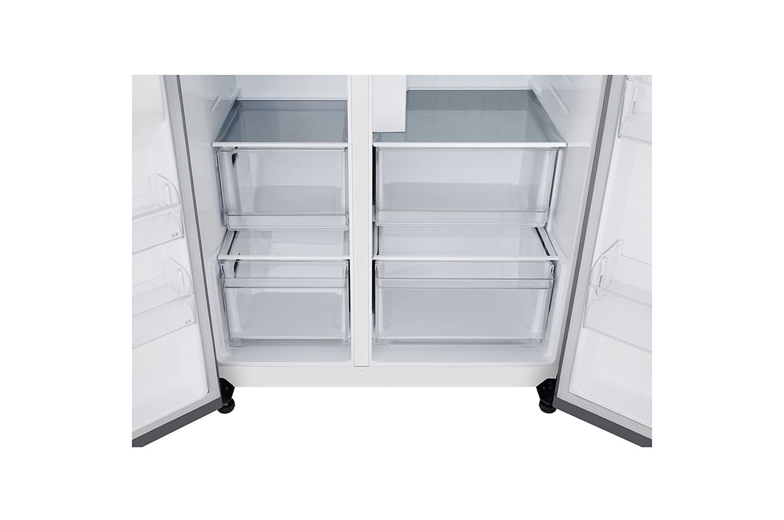 LG 638L Side by Side (Prime Silver), Energialuokka E, Vesi/jää ilman vesijohtoliitäntää, Smart Diagnosis™, Dispenser1, GSLC40PYPE, thumbnail 8