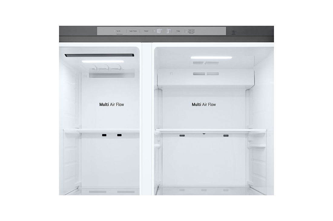 LG 638L Side by Side (Prime Silver), Energialuokka E, Vesi/jää ilman vesijohtoliitäntää, Smart Diagnosis™, Dispenser2, GSLC40PYPE, thumbnail 9
