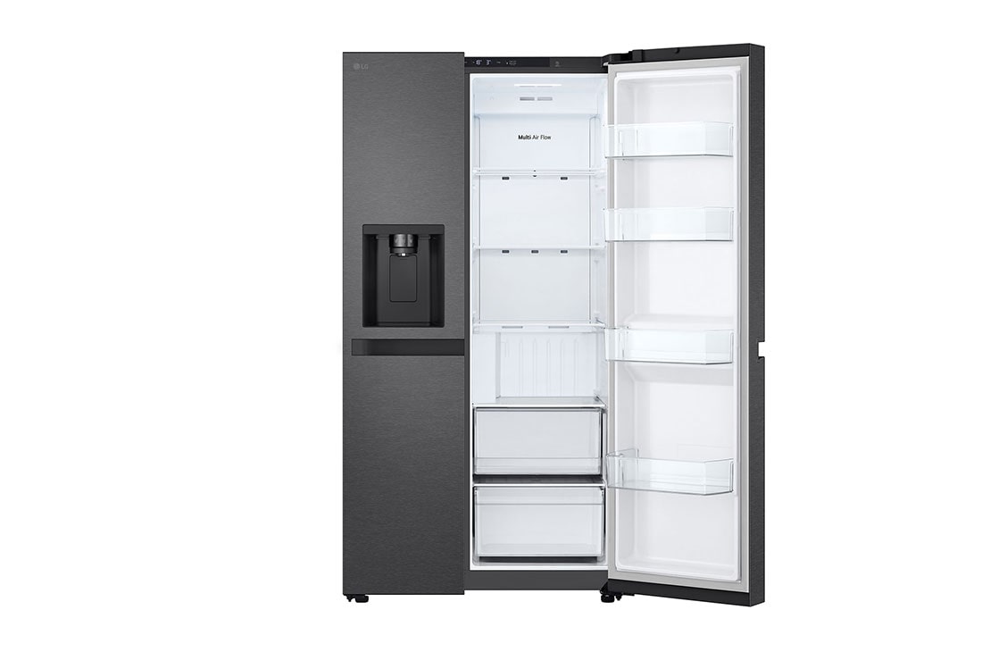 LG 638L Side by Side (Matte Black), Energialuokka E, Vesi/jää ilman vesijohtoliitäntää, Smart Diagnosis™, GSLC40EPPE, GSLC40EPPE, thumbnail 11