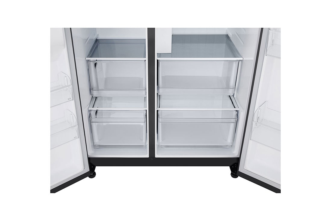 LG 638L Side by Side (Matte Black), Energialuokka E, Vesi/jää ilman vesijohtoliitäntää, Smart Diagnosis™, GSLC40EPPE, GSLC40EPPE, thumbnail 8