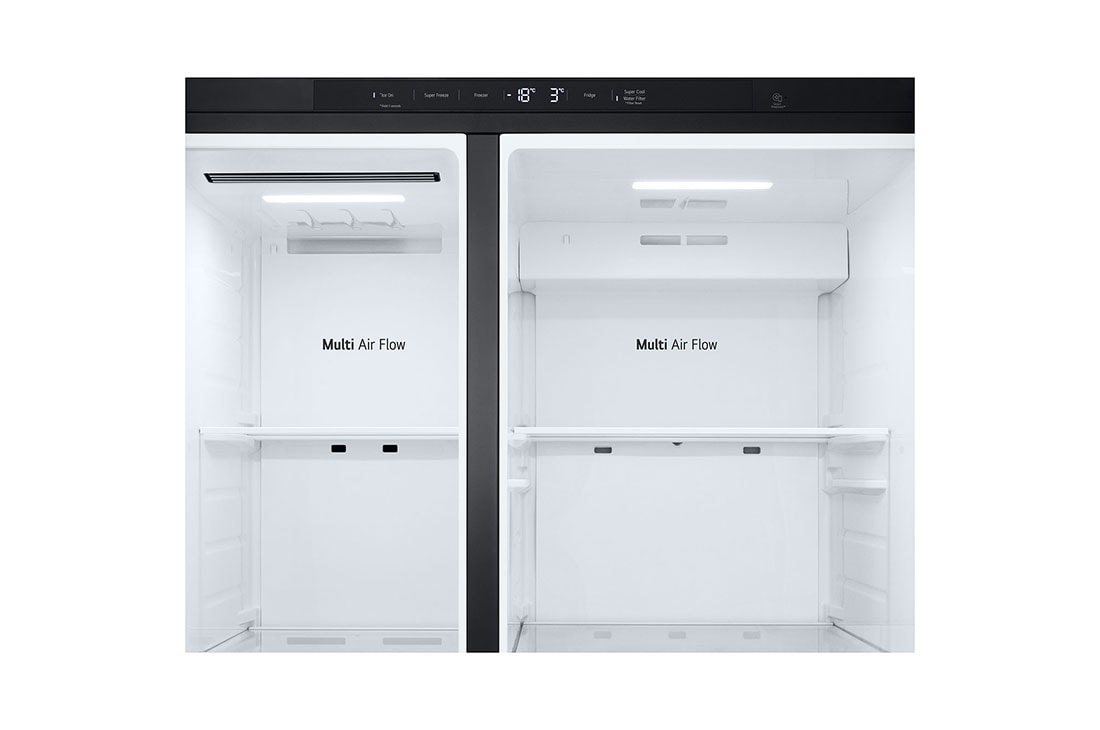 LG 638L Side by Side (Matte Black), Energialuokka E, Vesi/jää ilman vesijohtoliitäntää, Smart Diagnosis™, GSLC40EPPE, GSLC40EPPE, thumbnail 9