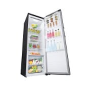 LG 324L: n Erillinen pakastin (Matte Black) - Energialuokka D, Total No Frost, Express Freeze, Perspective view, GLT51MCGSF, thumbnail 10