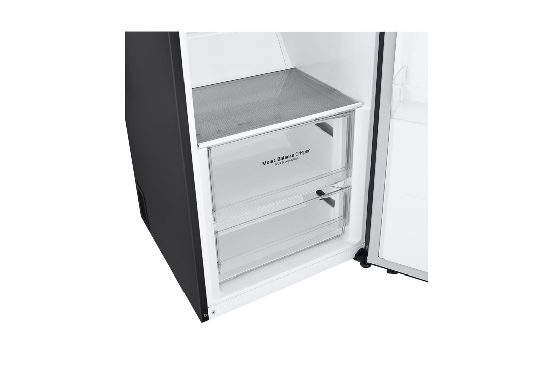 LG 324L: n Erillinen pakastin (Matte Black) - Energialuokka D, Total No Frost, Express Freeze, Tray view, GLT51MCGSF, thumbnail 5
