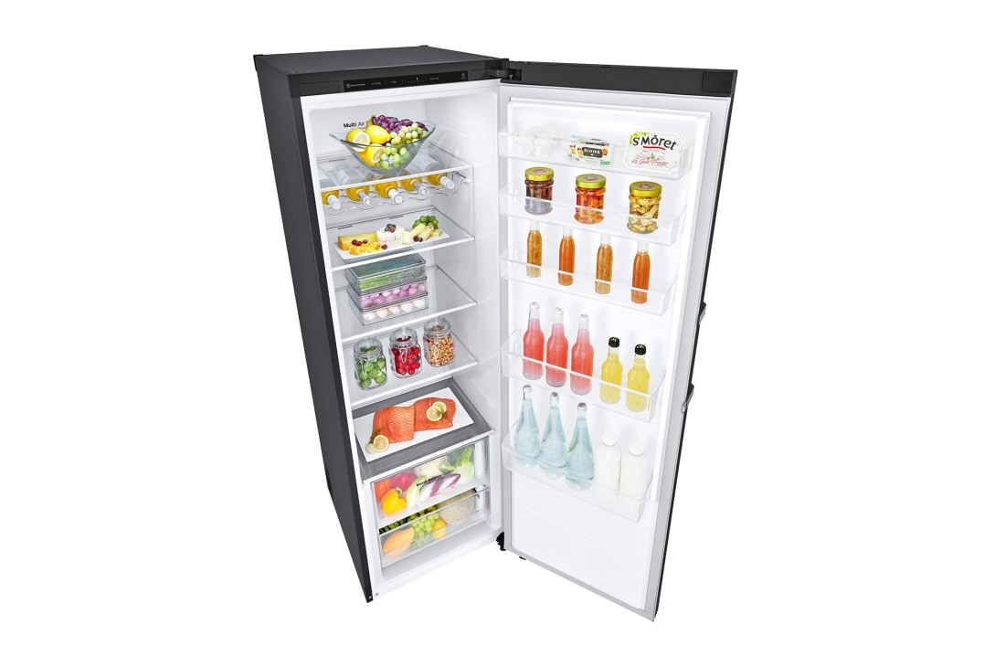 LG 324L: n Erillinen pakastin (Matte Black) - Energialuokka D, Total No Frost, Express Freeze, Perspective, GLT51MCGSF, thumbnail 12