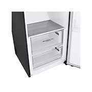 LG 324L: n Erillinen pakastin (Matte Black) - Energialuokka D, Total No Frost, Express Freeze, Front withoufood, GLT51MCGSF, thumbnail 3