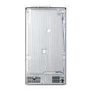 LG 641L Door in Door™ Side by Side (Matte Black), Energialuokka E, Vesi/jää vesijohtoliitännällä, Smart Diagnosis™ , Back view, GSLC41EPPE, thumbnail 16