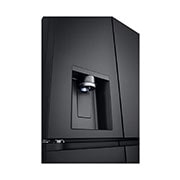 LG 641L French Door Side-by-Side  (Essence Black) - Energialuokka E, Vesi/jää ilman vesijohtoliitäntää, Smart Diagnosis™ ja Wi-Fi, dispencer , GML960EVBE, thumbnail 7