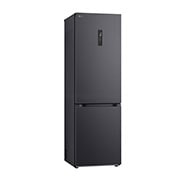 LG 1.86M 344L Jääkaappipakastimet (Essence Matte Black) - Energialuokka D, Nature Fresh, Door Cooling+™ ja Smart Diagnosis™ Wi-Fi, right side view , GBV5150DEP, thumbnail 13