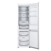 LG 2.03M 387L Jääkaappipakastimet (Valkoinen) - Energialuokka D, Door Cooling™ ja Smart Diagnosis™ ja Wi-Fi, front open, GBV5250DSW, thumbnail 4