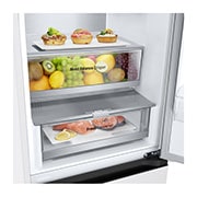 LG 2.03M 387L Jääkaappipakastimet (Valkoinen) - Energialuokka D, Door Cooling™ ja Smart Diagnosis™ ja Wi-Fi, drawer food, GBV5250DSW, thumbnail 7