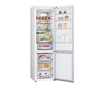 LG 2.03M 387L Jääkaappipakastimet (Valkoinen) - Energialuokka D, Door Cooling™ ja Smart Diagnosis™ ja Wi-Fi, left open food, GBV5250DSW, thumbnail 11