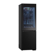 LG 186M 349L Jääkaappipakastimet(Essence Black) - Energialuokka C, InstaView™, Nature Fresh, Door Cooling+™ Smart Diagnosis™ Wi-Fi, Right side, GBG5160CEV, thumbnail 17
