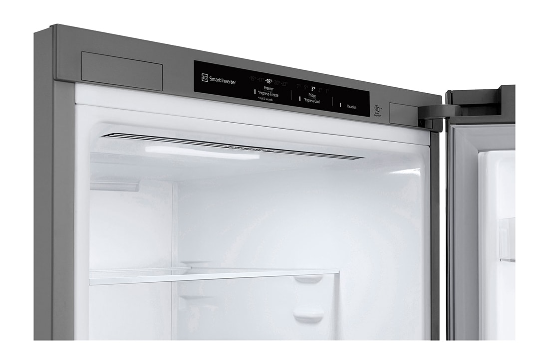 LG 1.86M 344L  Jääkaappipakastimet (Prime Silver) - Energialuokka A, Door Cooling™ ja Smart Diagnosis™ , detail view, GBV3100APY, thumbnail 6