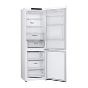 LG 1.86M 344L Jääkaappipakastimet (Valkoinen) - Energialuokka A, Door Cooling™ ja Smart Diagnosis™ , side view, GBV3100ASW, thumbnail 13