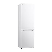 LG 1.86M 344L Jääkaappipakastimet (Valkoinen) - Energialuokka A, Door Cooling™ ja Smart Diagnosis™ , side view, GBV3100ASW, thumbnail 14