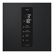 LG 1.86M 344L Jääkaappipakastimet (Essence Black) - Energialuokka E, Nature Fresh, Door Cooling+™ ja Smart Diagnosis™ - Wi-Fi, top zoom view, GBV7170EEV, thumbnail 10