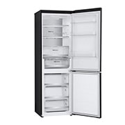LG 1.86M 344L Jääkaappipakastimet (Essence Black) - Energialuokka E, Nature Fresh, Door Cooling+™ ja Smart Diagnosis™ - Wi-Fi, slightly right side view, GBV7170EEV, thumbnail 15