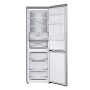 LG 1.86M 344L Jääkaappipakastimet (Prime Silver) - Energialuokka E, Nature Fresh, Door Cooling+™ ja Smart Diagnosis™ - Wi-Fi, right side empty view, GBV7170EPY, thumbnail 11